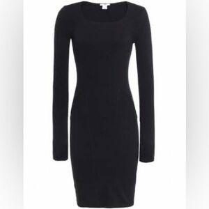 HELMUT LANG GALA KNIT DRESS, Black, Size XS, MSRP $295